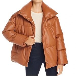 EUC Bagatelle NYC Camel Leather Jacket